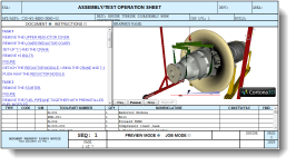 Work Instruction Job Card example