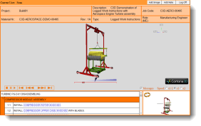 Work Instruction Logged example