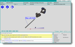 Work Instruction Logged example
