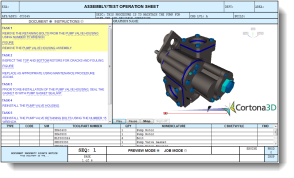 Work Instruction Job Card example