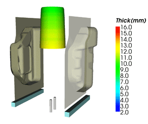 rheology software extrusion blow molding process blowview